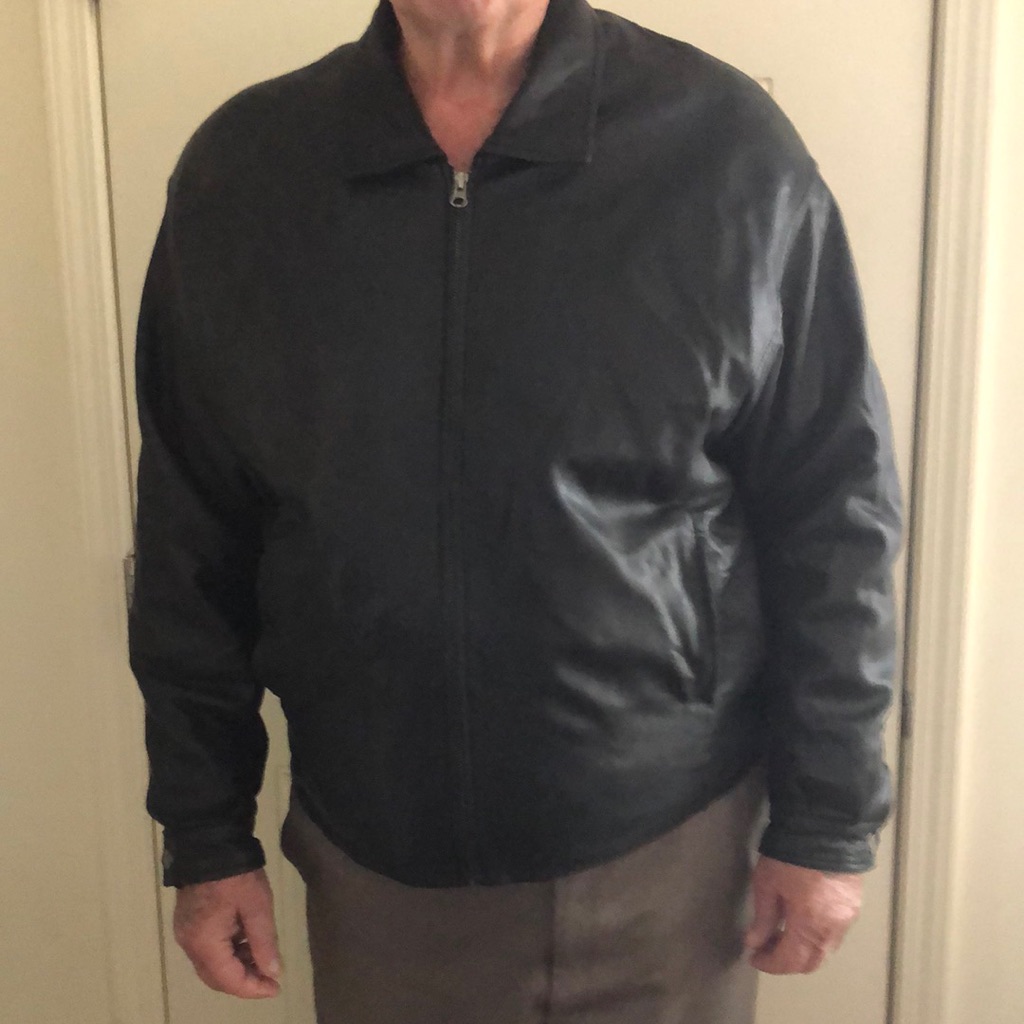 Vintage Black Lambskin Jacket. Excellent Condition: No Scrapes, Stains, Etc.